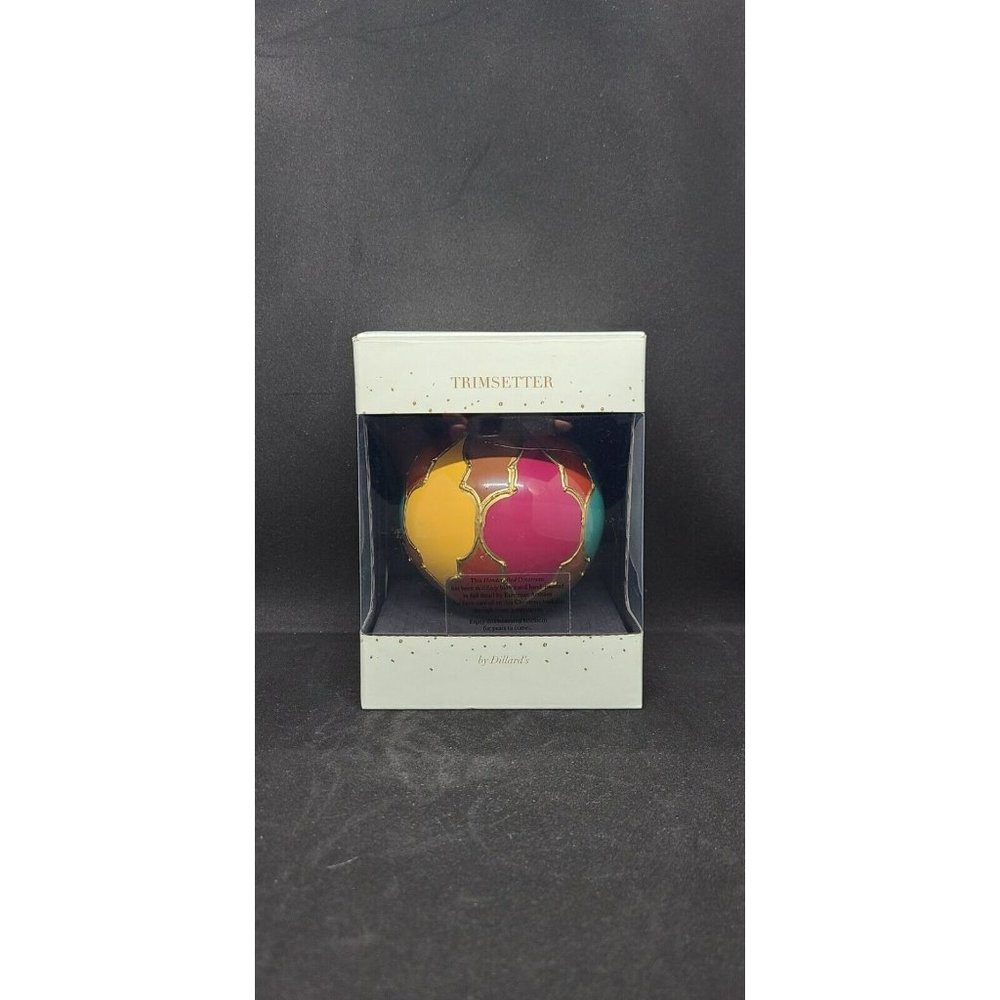 Trimsetter By Dillard's Ornament Handcrafted Made In Poland Multicolored...